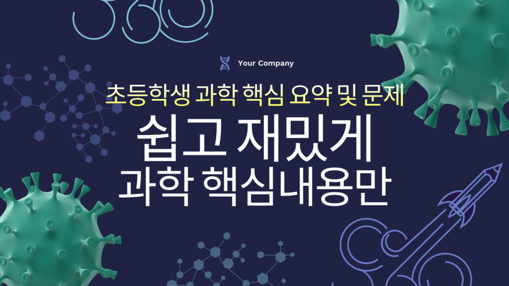 초등학교_과학_핵심요약및문제집